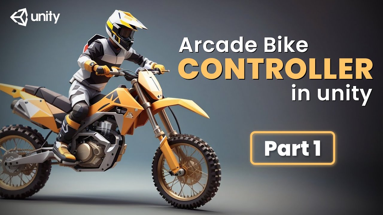 Arcade Bike Controller Part 1 | Unity tutorial | Ashdev
