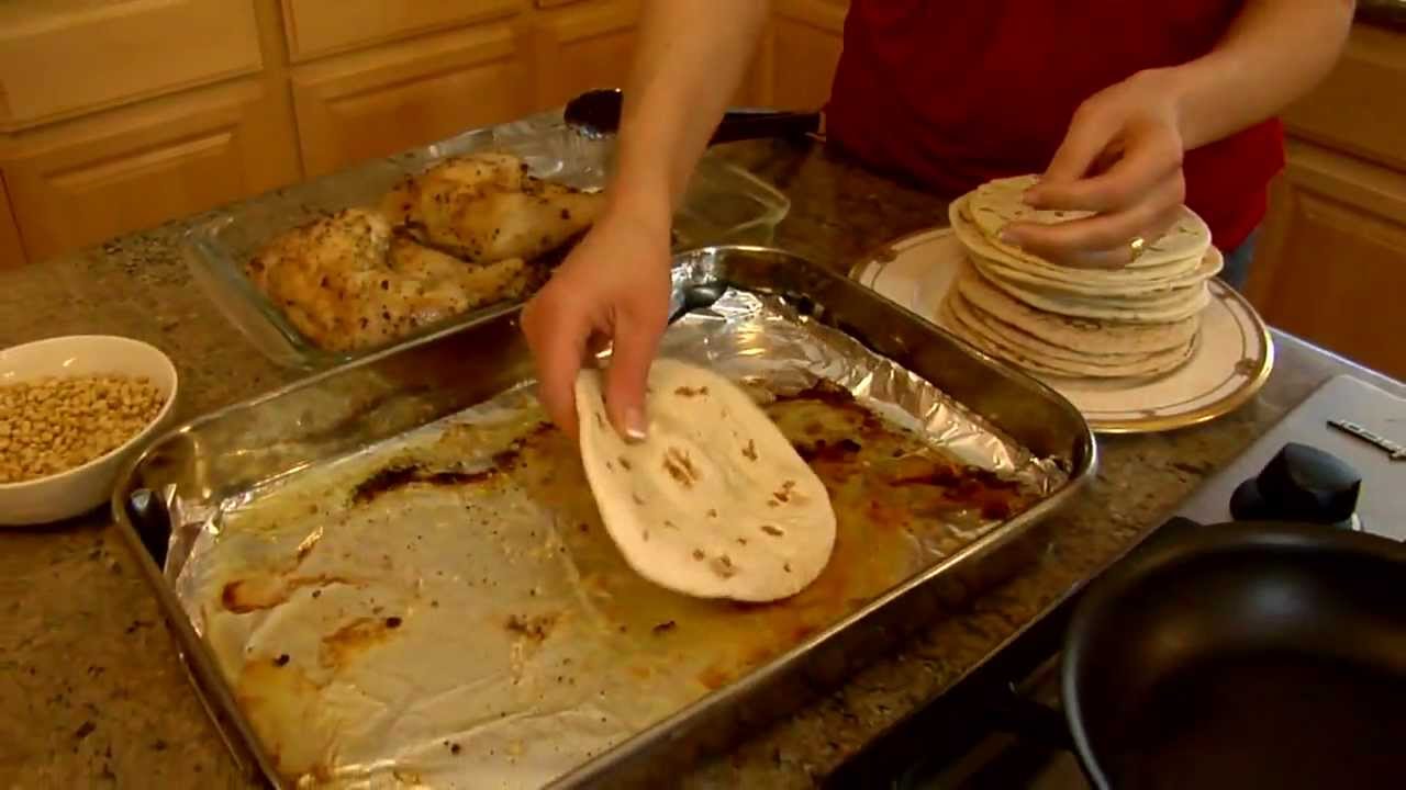 Palestinian Musakhan Part 3 of 5  Feast in the Middle East: Episode 1