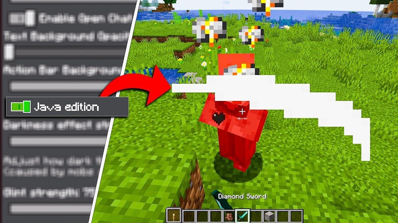 TURNING POCKET EDITION INTO JAVA EDITION IN 5 MODS