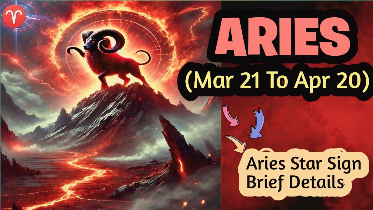 "Aries Zodiac Sign in Astrology ♈|| Full Personality Guide || Buraj Hamal"