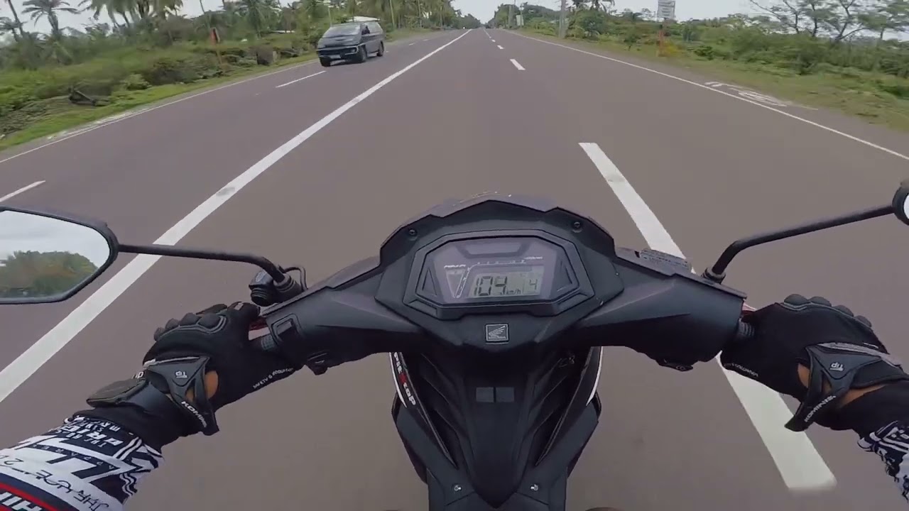 HONDA SUPRA GTR 150 RAW SOUND MVR1 POWER PIPE.