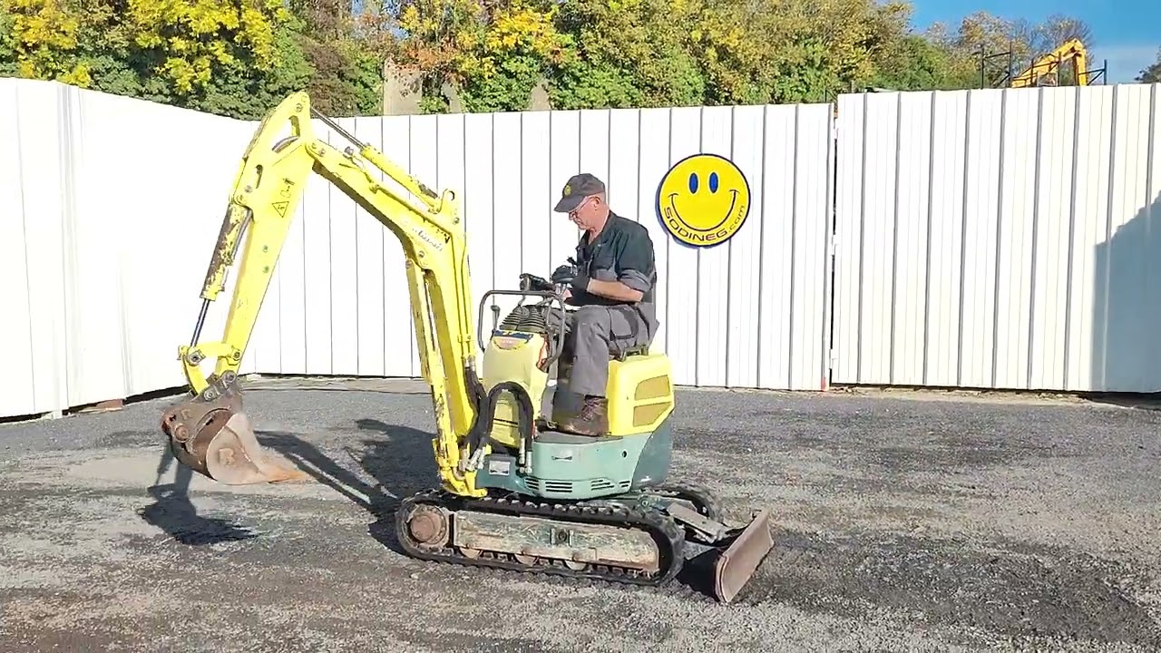 Mini Pelle Yanmar VIO10 2