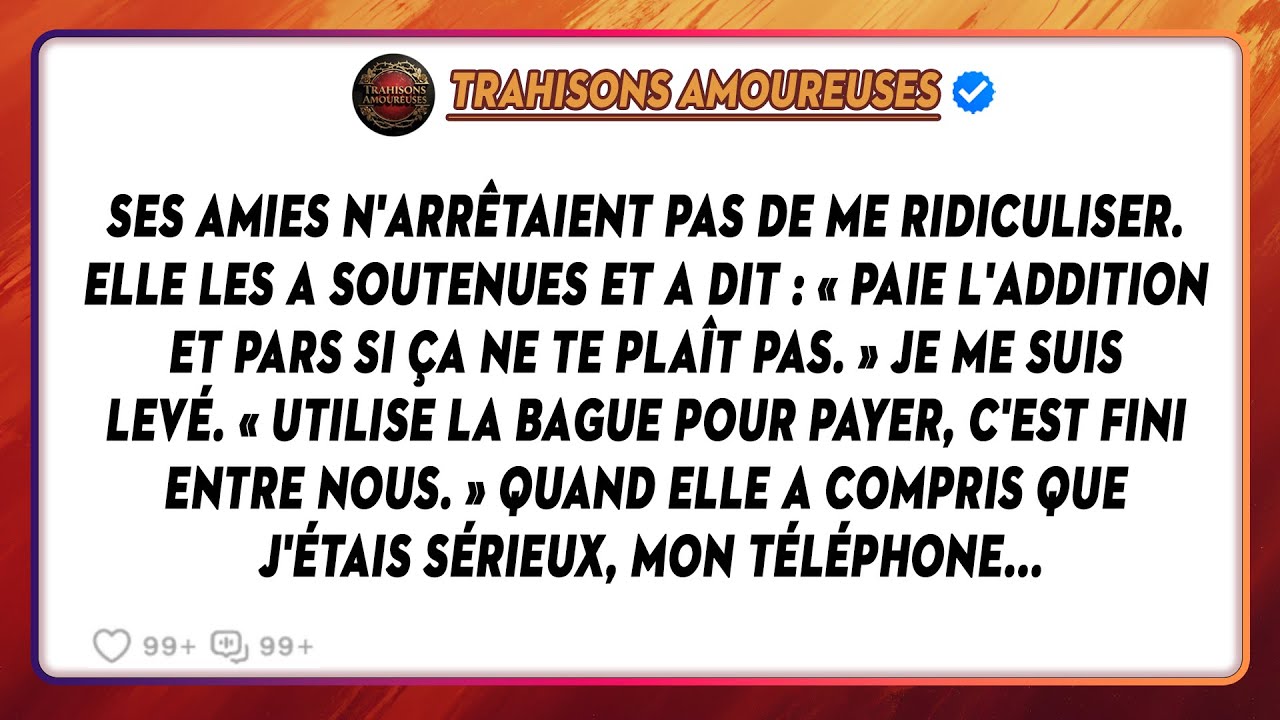 Elle M'a Dit De Partir Si Je N'aimais Pas Les Moqueries, Et Ma Décision A Redéfini Toute La Relation