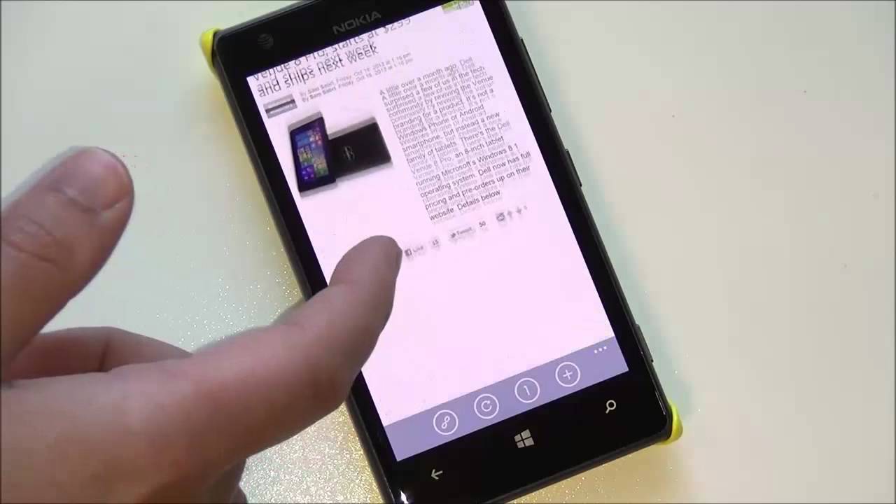 Maxthon Cloud Browser for Windows Phones - Hands on and Tour