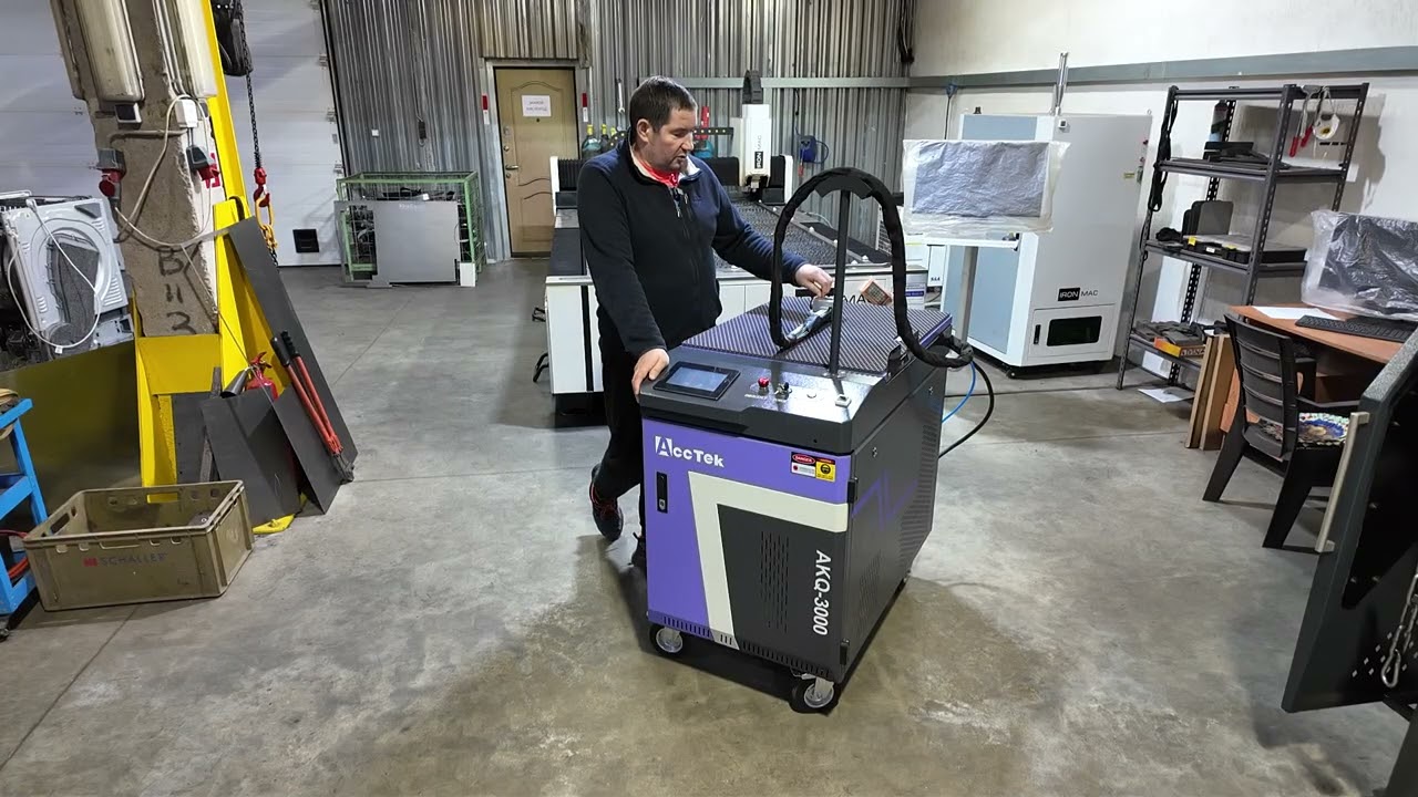 Обзор аппарата лазерной чистки Acctek AKQ3000