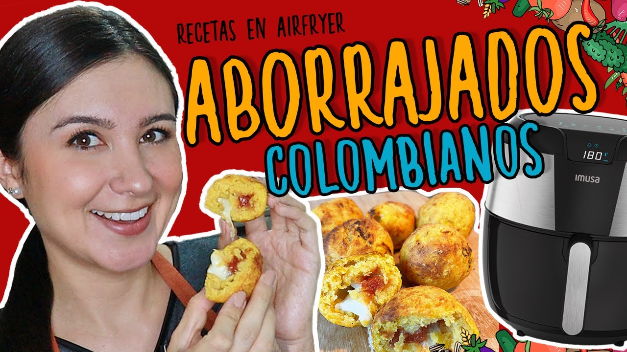 ABORRAJADOS de Plátano Maduro en la #AirFryer | Recetas típicas colombianas | Do It! Laura