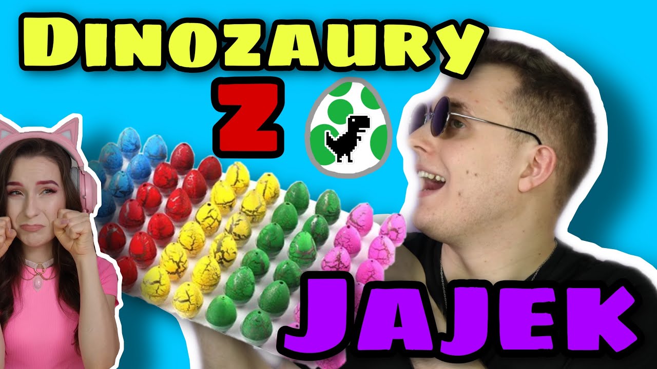 WYHODOWAŁAM DINO Z JAJEK!😱
