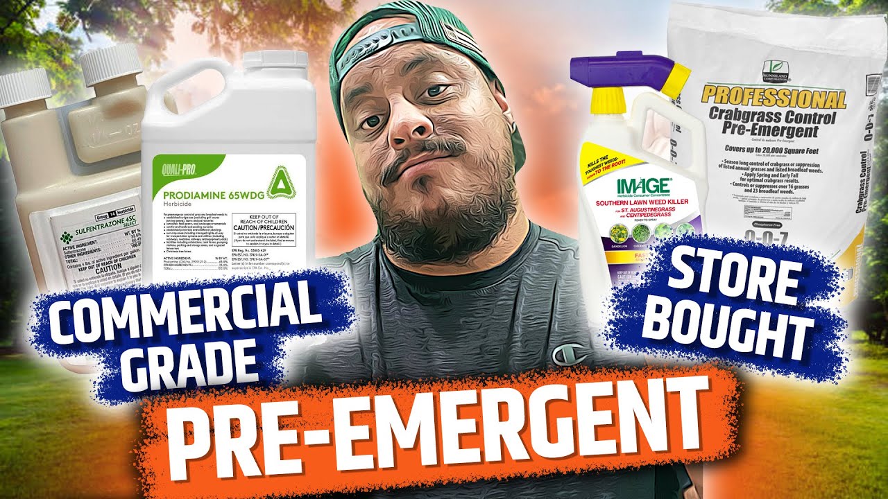 Pre emergents from in store purchase and online stores complete walkthrough