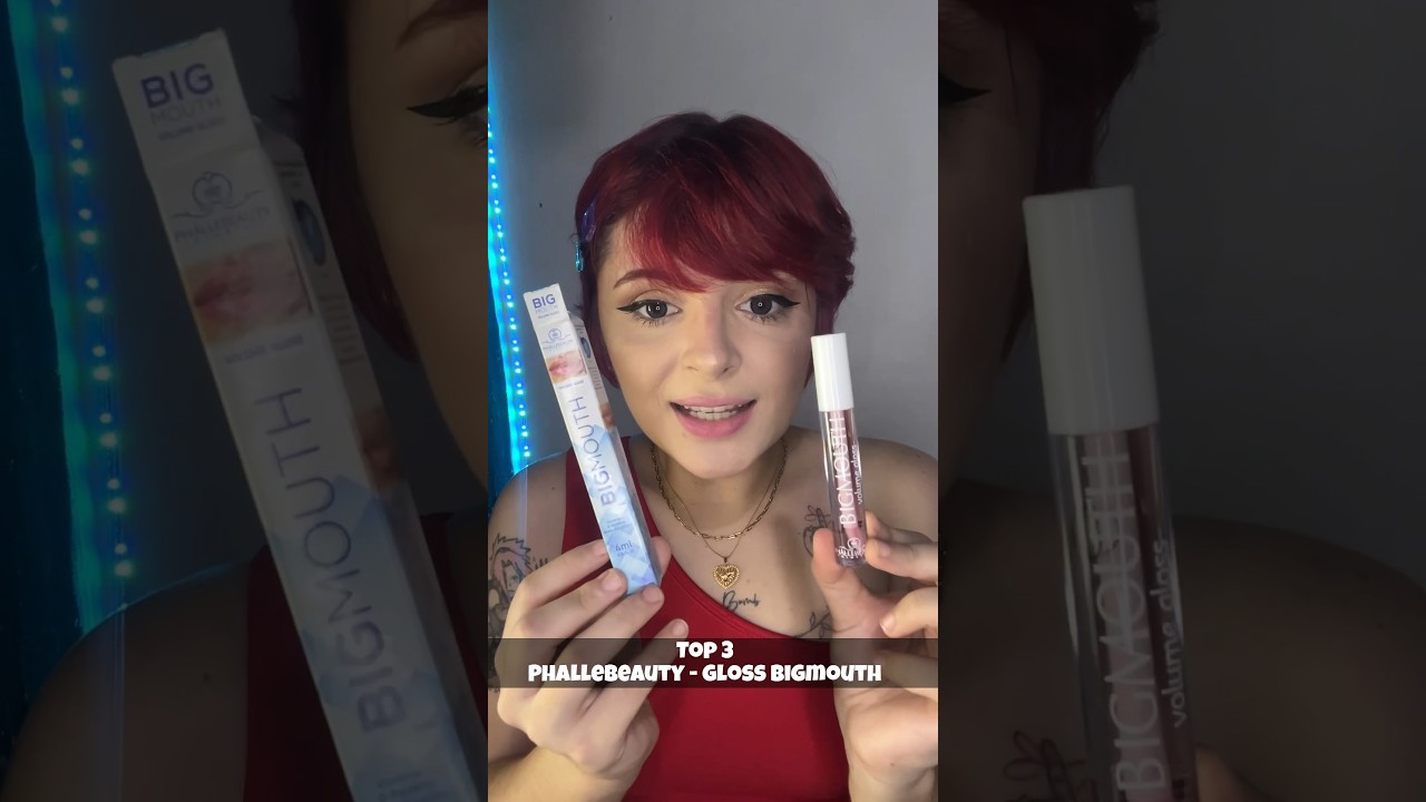 Meu top 3 gloss de volume labial #bocao !!