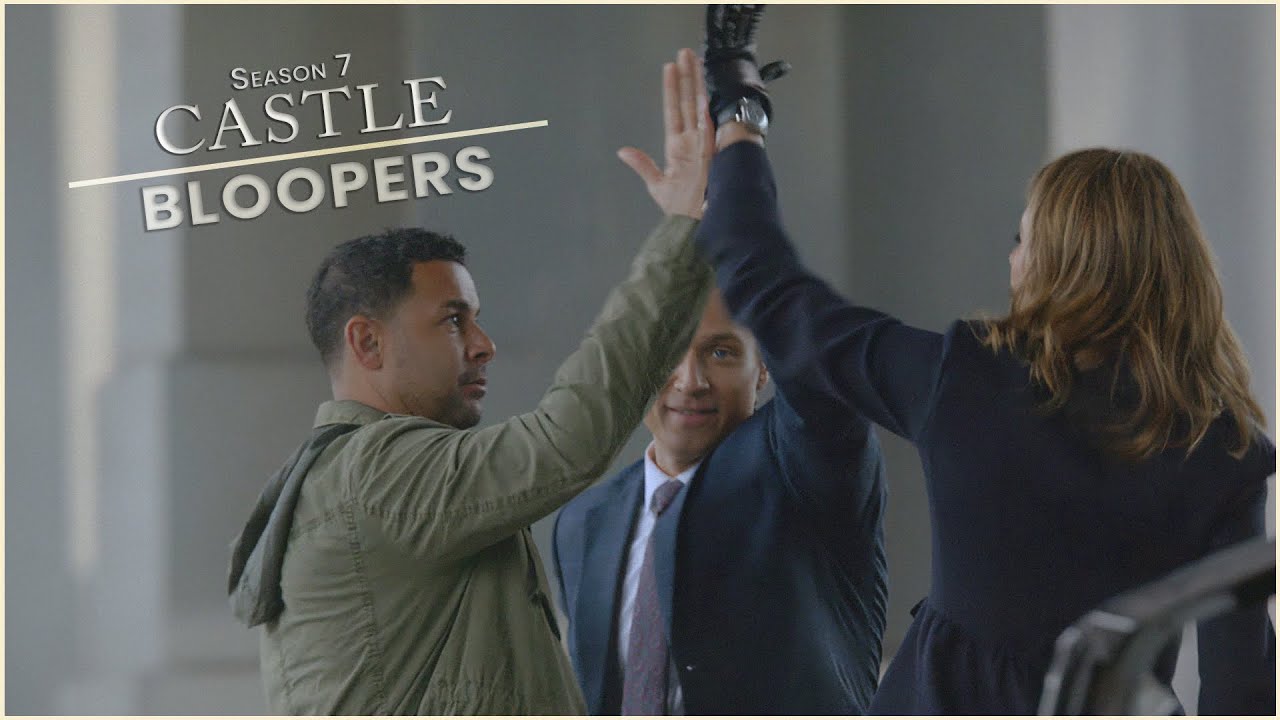 'Castle' Season 7 Bloopers [1080p HD/CC]