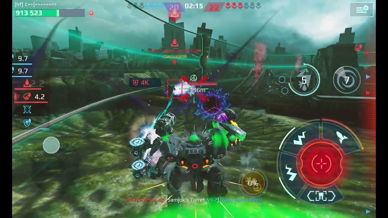 WarRobots | Lynx with boom chimera | MAULER Annihilates