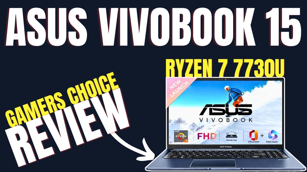 ASUS Vivobook 15 Ryzen 7 7730U Review 🎮