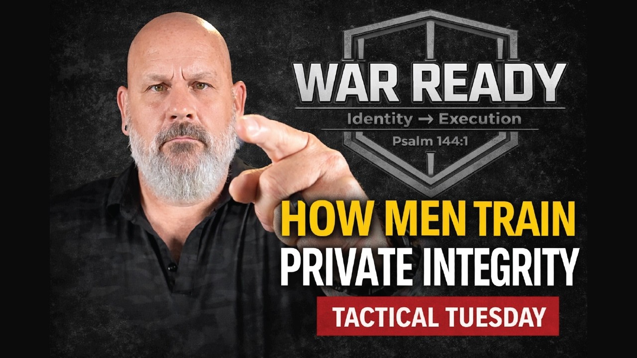 How Men Train Private Integrity | TACTICAL TUESDAY