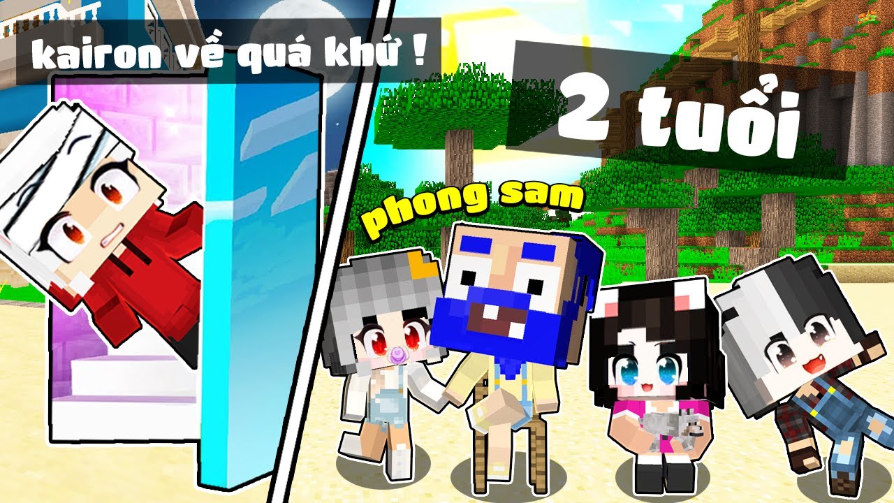 Kairon Trở Về Quá Khứ Để Gặp Hero Team Lúc 2 Tuổi I ( Kairon Phòng Thí Nghiệm )