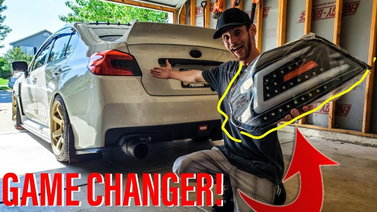 *NEW TAIL LIGHTS* For The SUBARU WRX/STI *INSTALL*