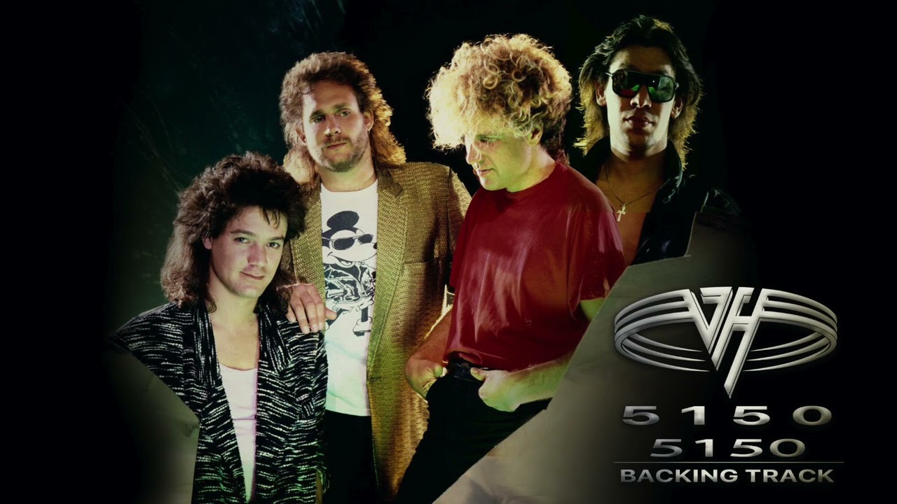 Van Halen - 5150 - Guitar Backing Track with Vocals