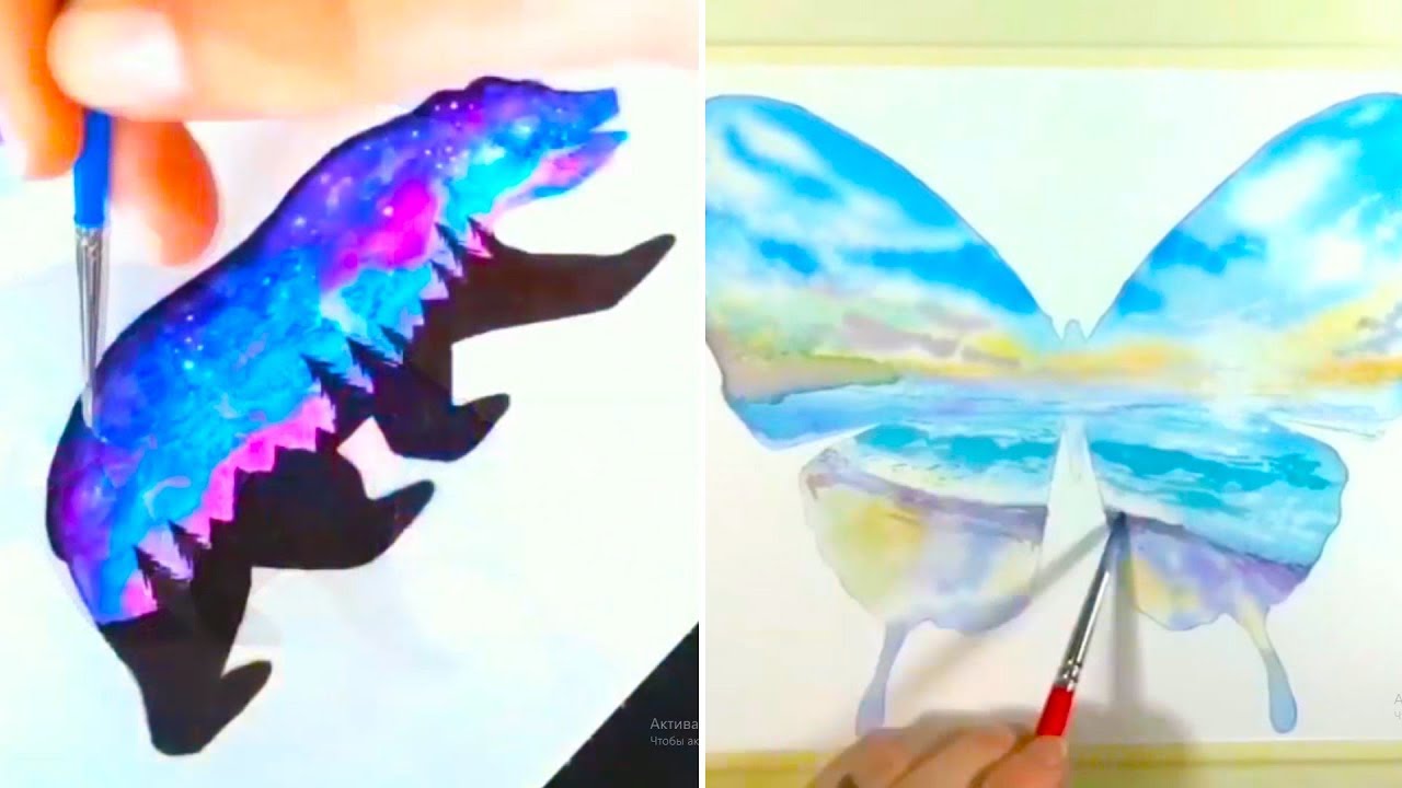 Amazing Watercolor Painting Compilation - MUST SEE 2019