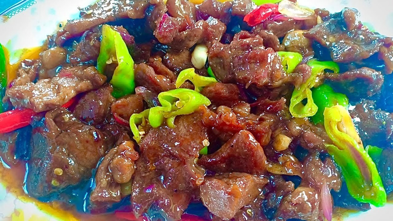 Daging Goreng Kunyit Ringkas | Tips Daging Jadi Lembut