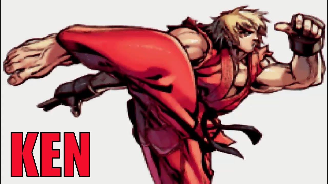 Super Street Fighter 2: Turbo Revival (GBA) - Ken Arcade Mode / Playthrough (Game Boy Advance)