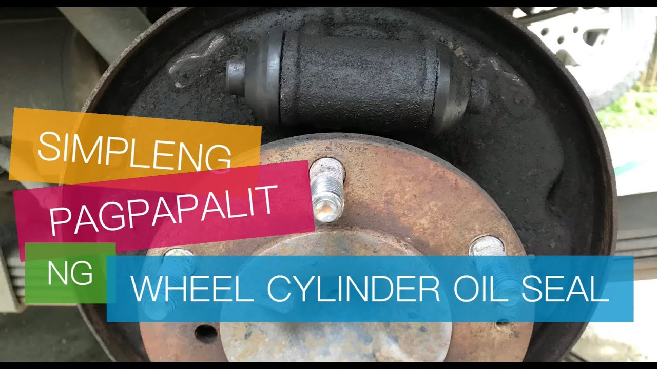 Preno | Paano Palitan Ang Wheel Brake Cylinder Oil Seal?