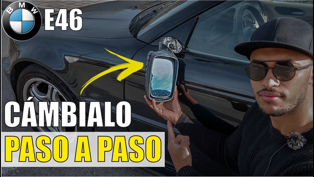 🔎 Cómo DESMONTAR y CAMBIAR retrovisor BMW E46 COUPÉ RESTYLING | Instalación PASO A PASO #03