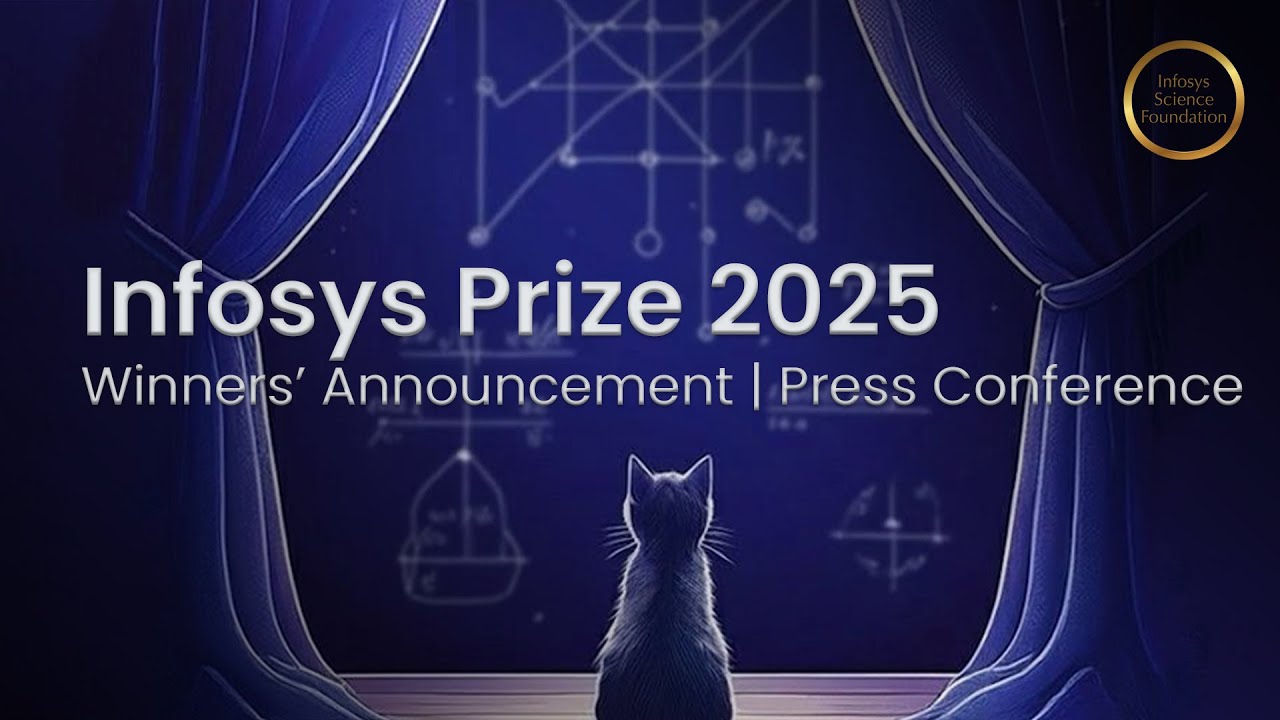 Infosys Prize 2025 Winners Announcement | Press Conference