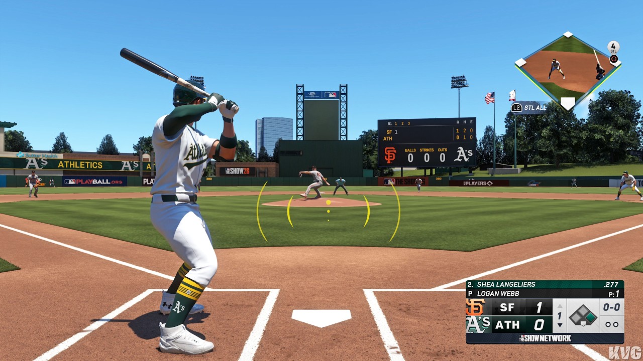 MLB The Show 26 - San Francisco Giants vs Athletics - Геймплей (PS5 UHD) [4K60FPS]