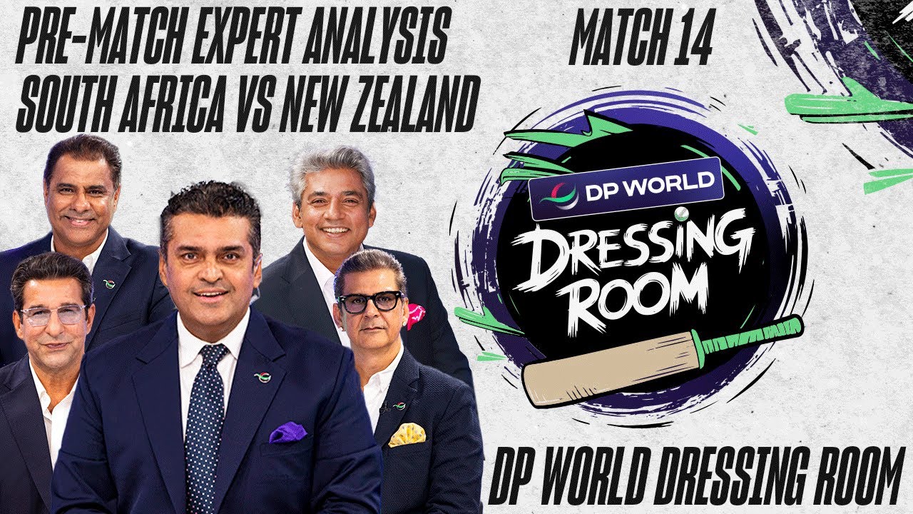 South Africa vs New Zealand | (Pre-Match Show) Expert Analysis | THE DP WORLD DRESSING ROOM | ZA1F