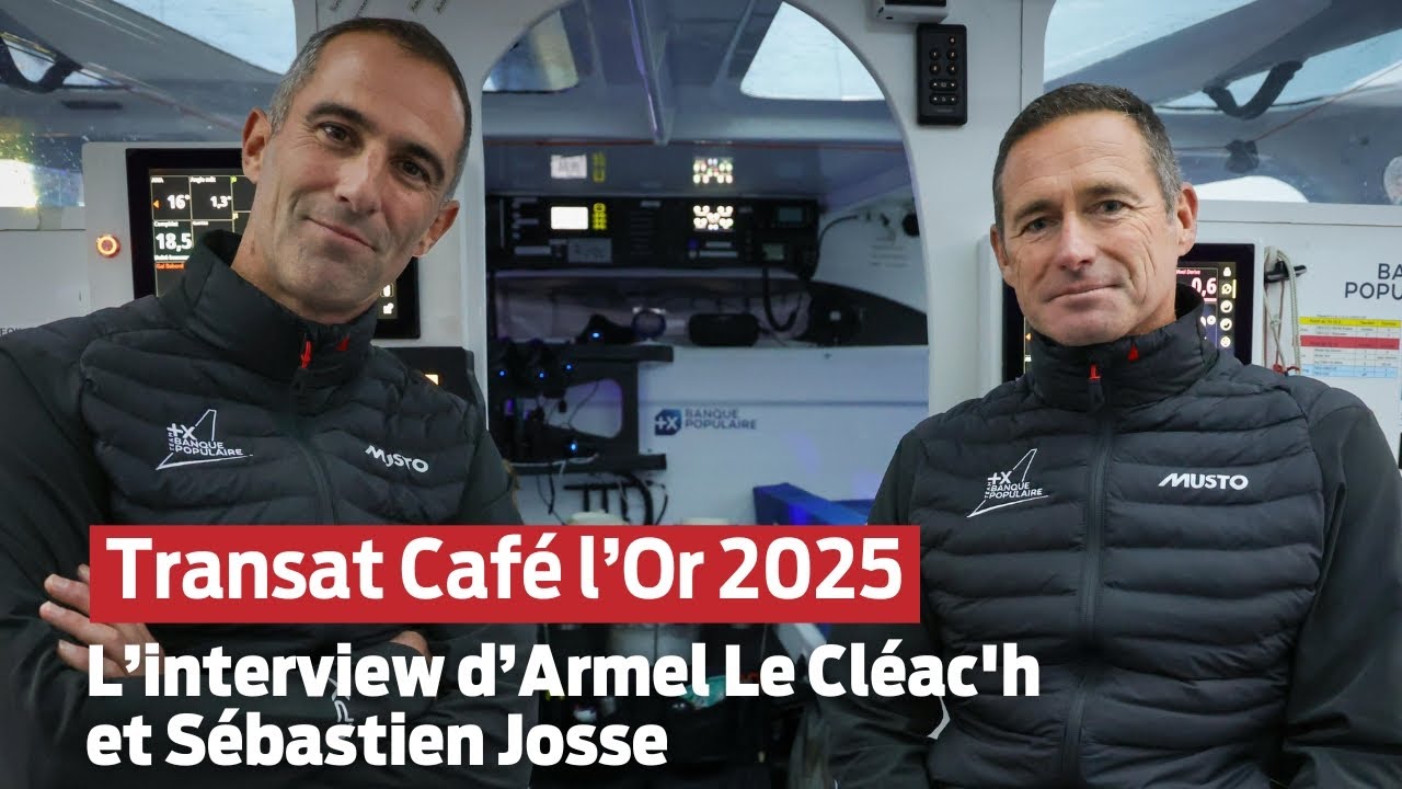 Voile. Interview du tac au tac avec Armel Le Cl&eacute;ac'h et S&eacute;bastien Josse - Sud Ouest