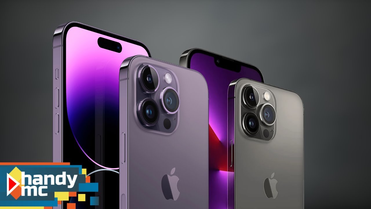 Vergleich: Apple iPhone 14 Pro (Max) vs. iPhone 13 Pro (Max)