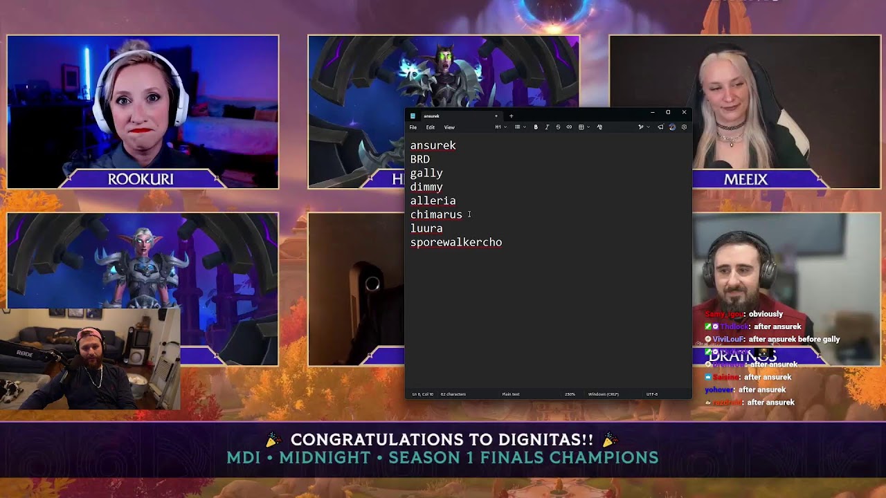 MDI finals watch party