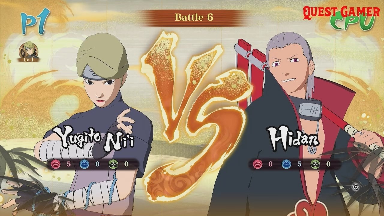 Yugito Nii (VS) Akatsuki Hidan