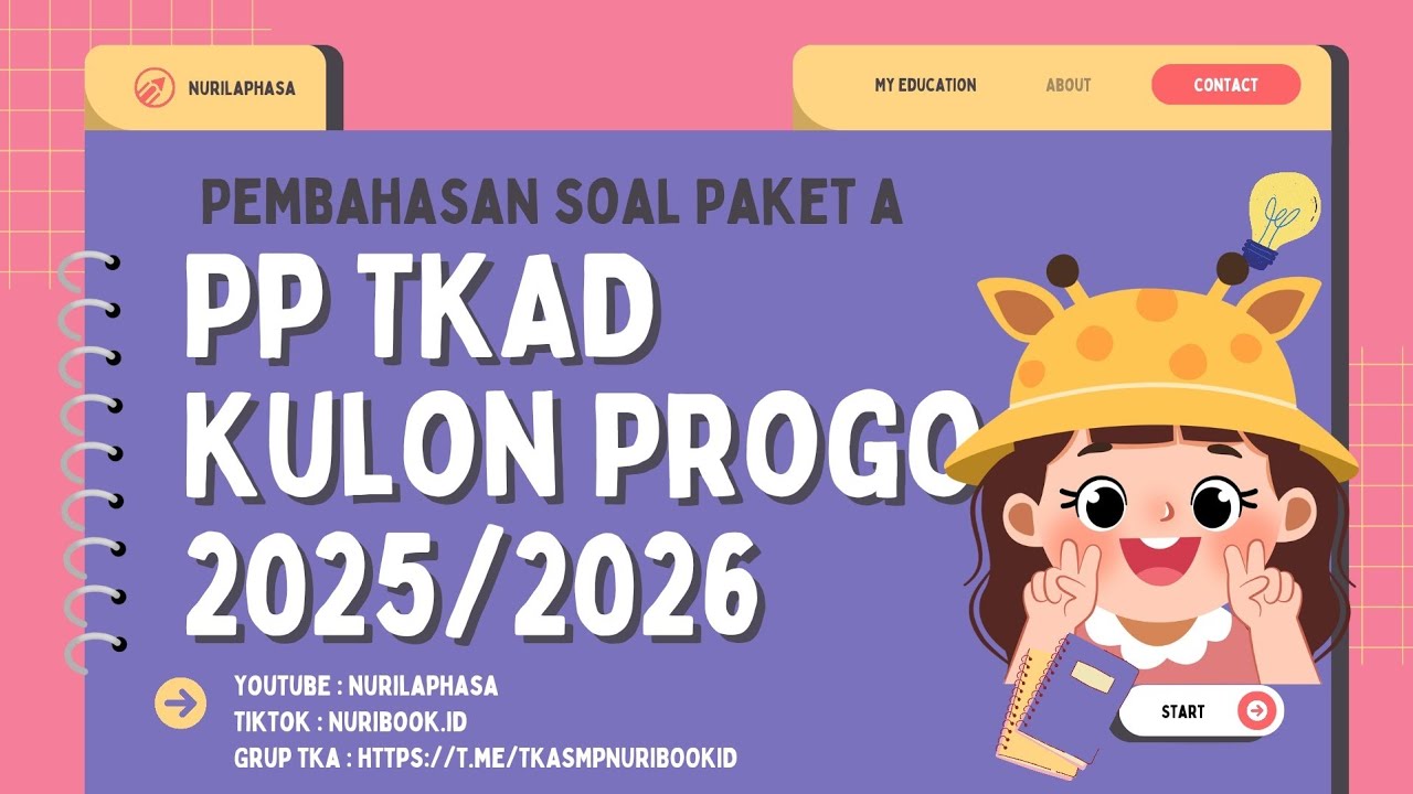 Pembahasan PP TKAD Bahasa Indonesia Kulon Progo | Bagian 5