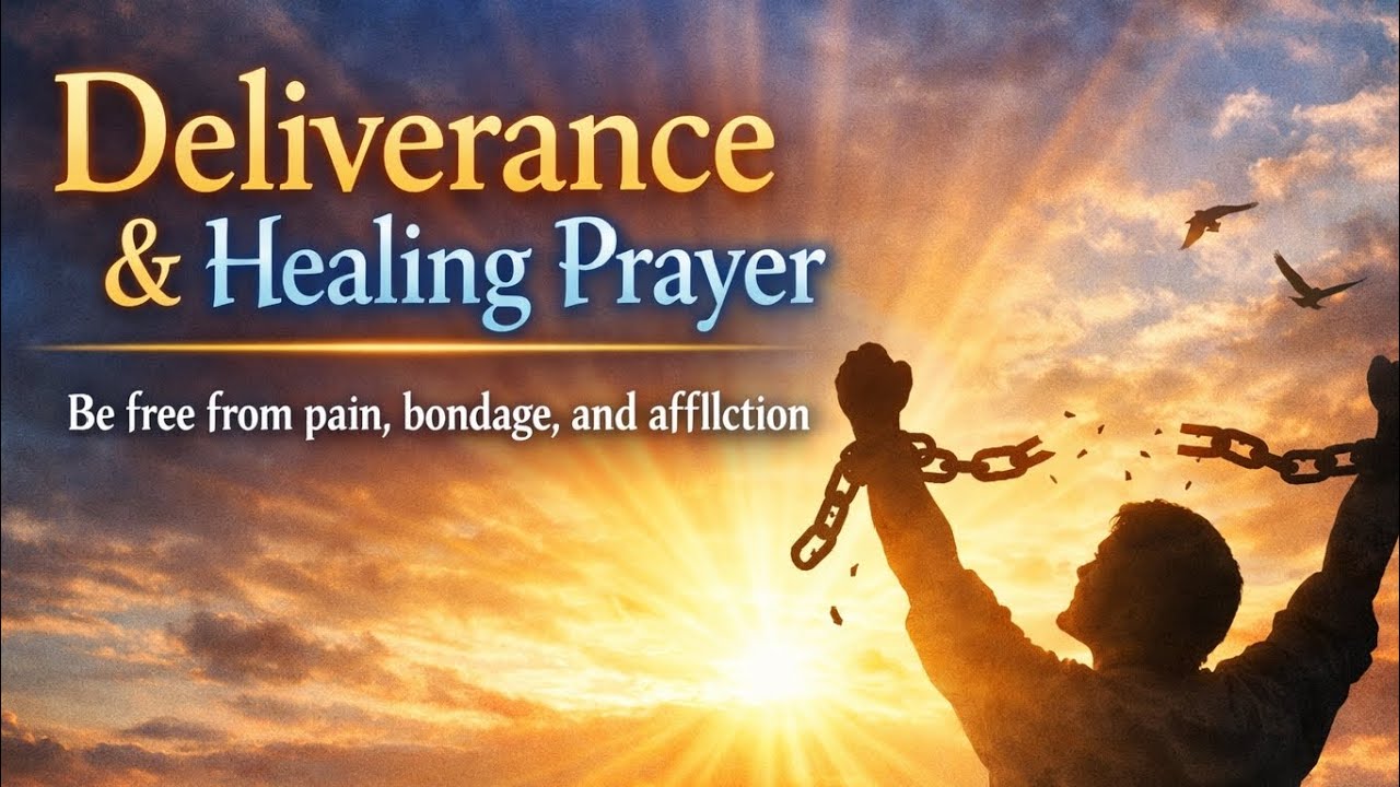 DELIVERANCE & HEALING PRAYER — BE FREE FROM PAIN, BONDAGE, AND AFFLICTION