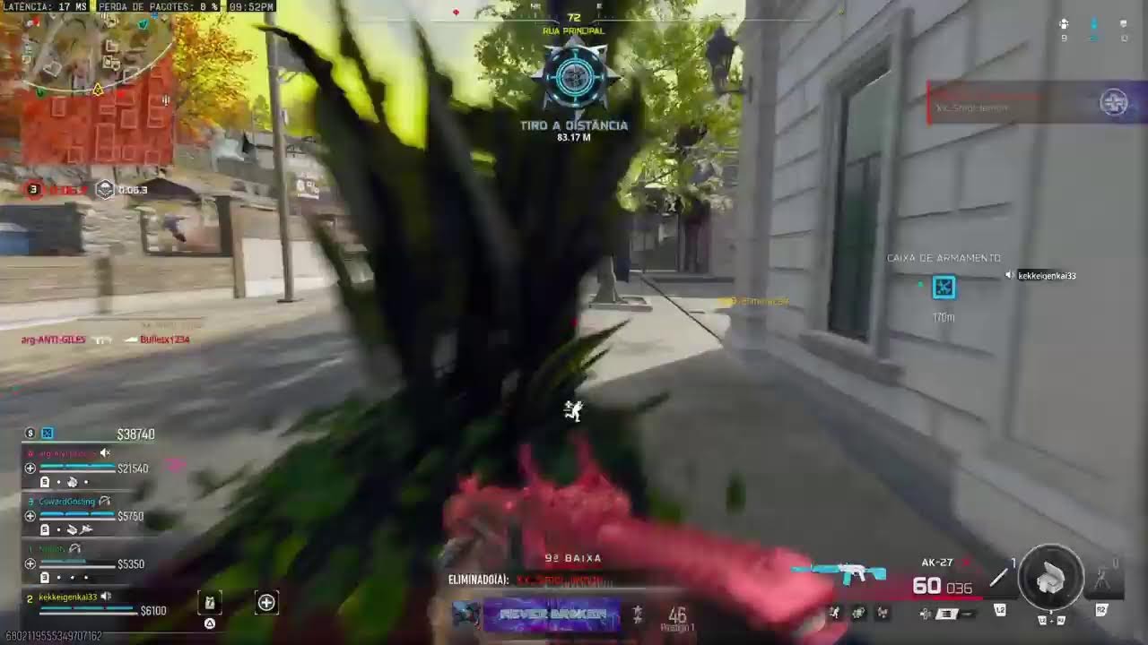Call of Duty Black Ops 7) desafio das camuflagem infestação. Prestígio M8A1