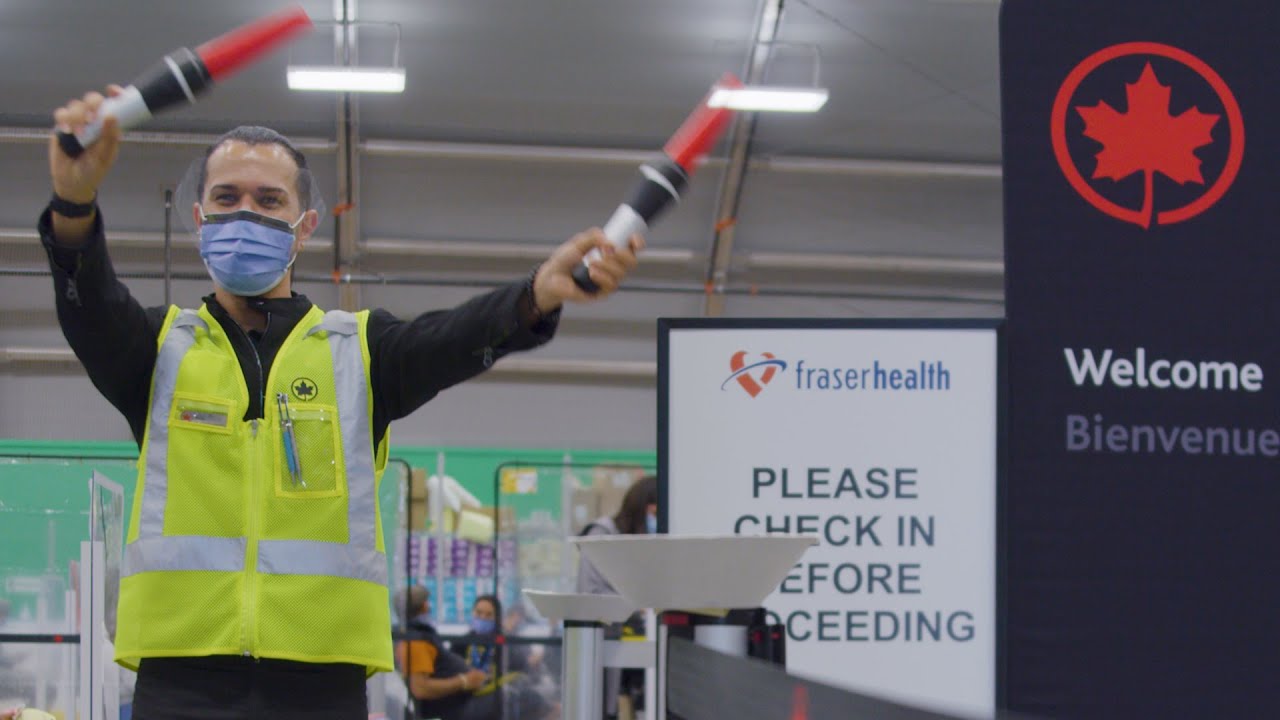 Air Canada: Behind the scenes at a BC vaccination clinic with Matix