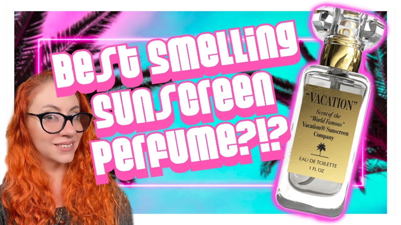 BEST BEACHY SUNSCREEN PERFUME? Vacation Fragrance Review | Fun & Fruity Summer Tropical Scent