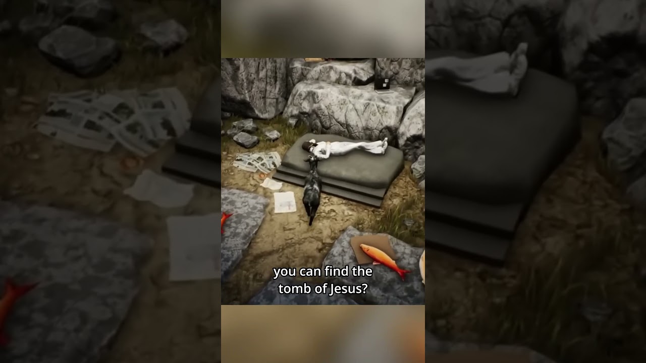 Goat Simulator Jesus #shorts #goatsimulator #gaming #games #easteregg #jesus #rpg #goatsimulator3