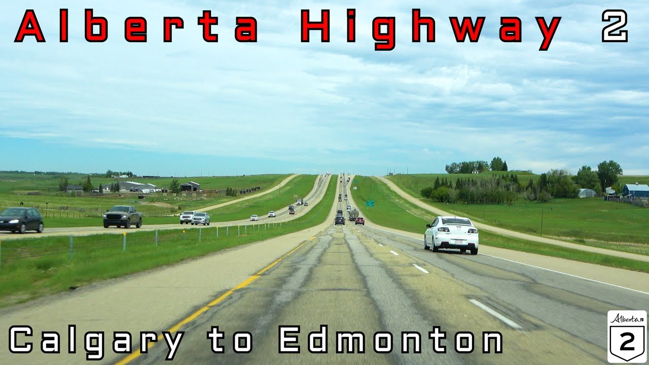 Alberta Highway 2 - Calgary to Edmonton - Queen Elizabeth II Highway