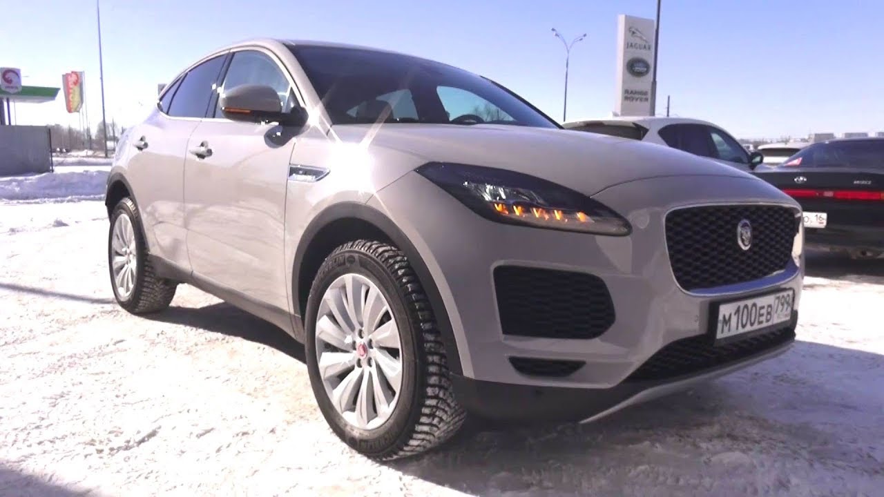 2018 Jaguar E-Pace. Обзор (интерьер, экстерьер, двигатель).