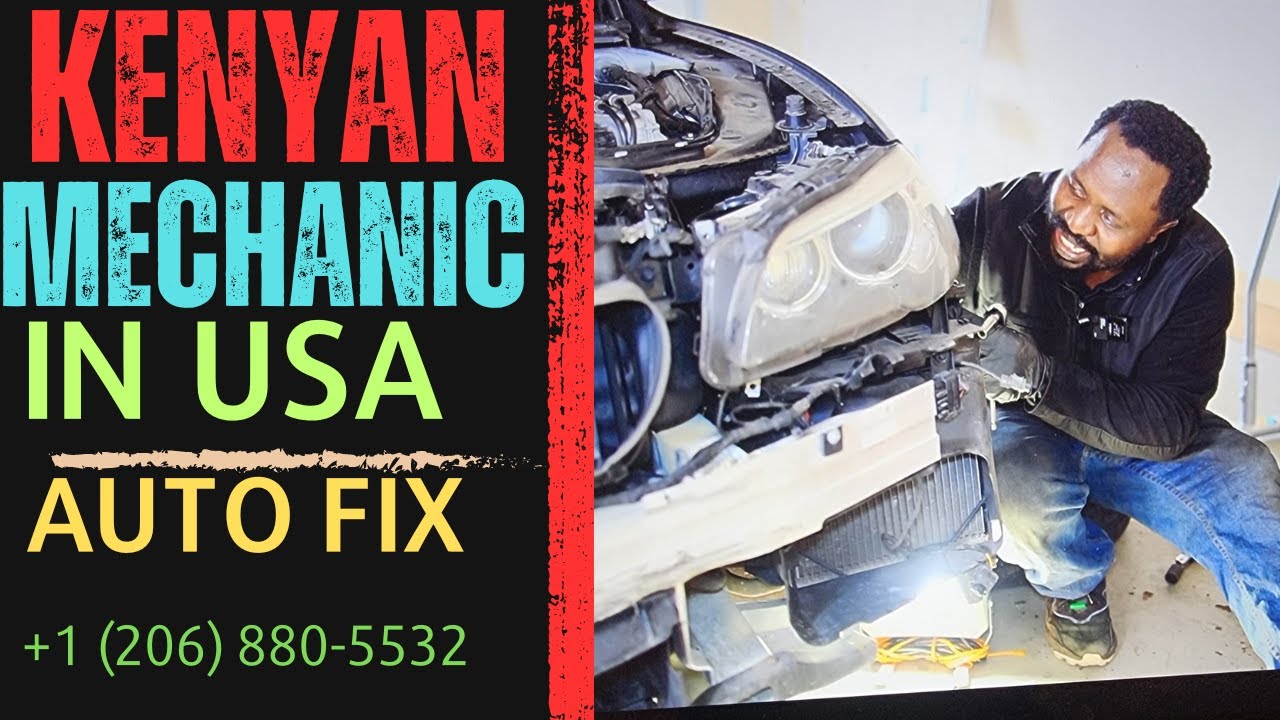 Kenyan Mobile mechanic in Seattle Washington USA