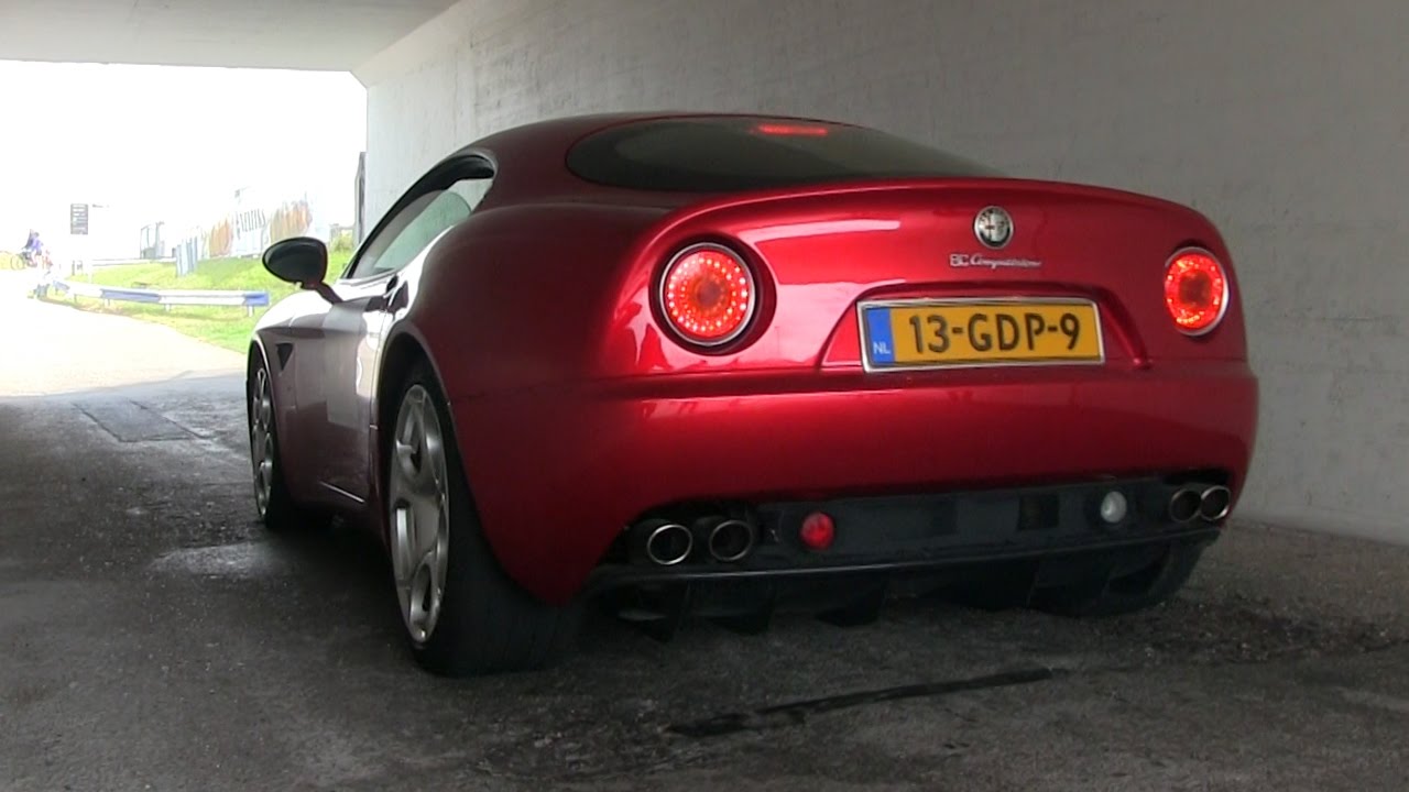 IS THE ALFA ROMEO 8C THE BEST SOUNDING CAR EVER?