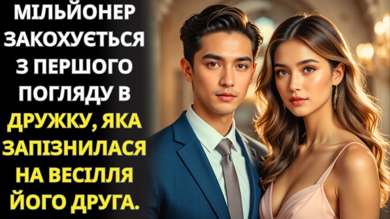 МІЛІОНЕР ЗАКОХАВСЯ З ПЕРШОГО ПОГЛЯДУ В ДРУЖКУ, ЯКА СПІЗНИЛАСЯ НА ВЕСІЛЛЯ ДРУГА