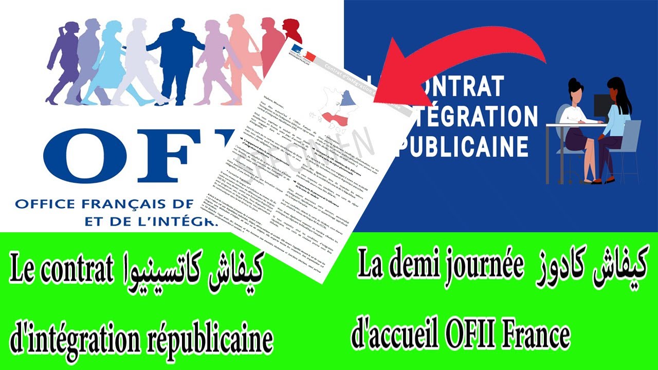 كيفاش كادوز La demi journée d'accueil OFII France أو مايسمى Rendez-vous OFII France 2024