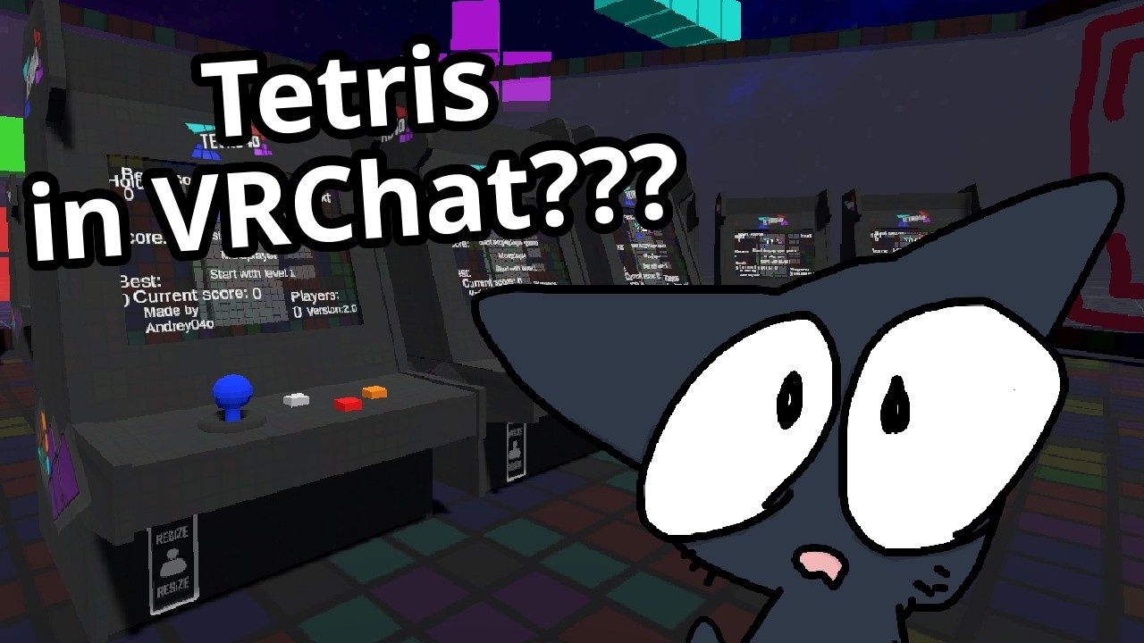 Тетрис в VRChat