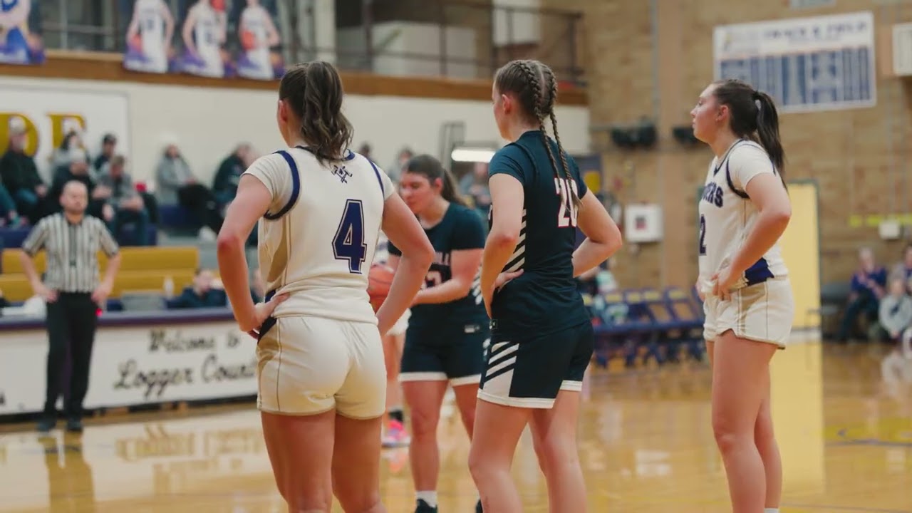 Black Hills Wolves vs Onalaska Loggers | High School Girls Basketball - Highlights