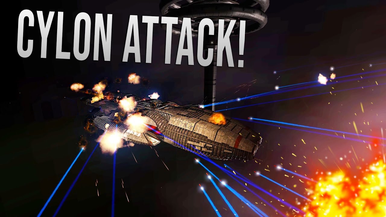 CYLON ATTACK!! - Battlestar Galactica: Fleet Commander