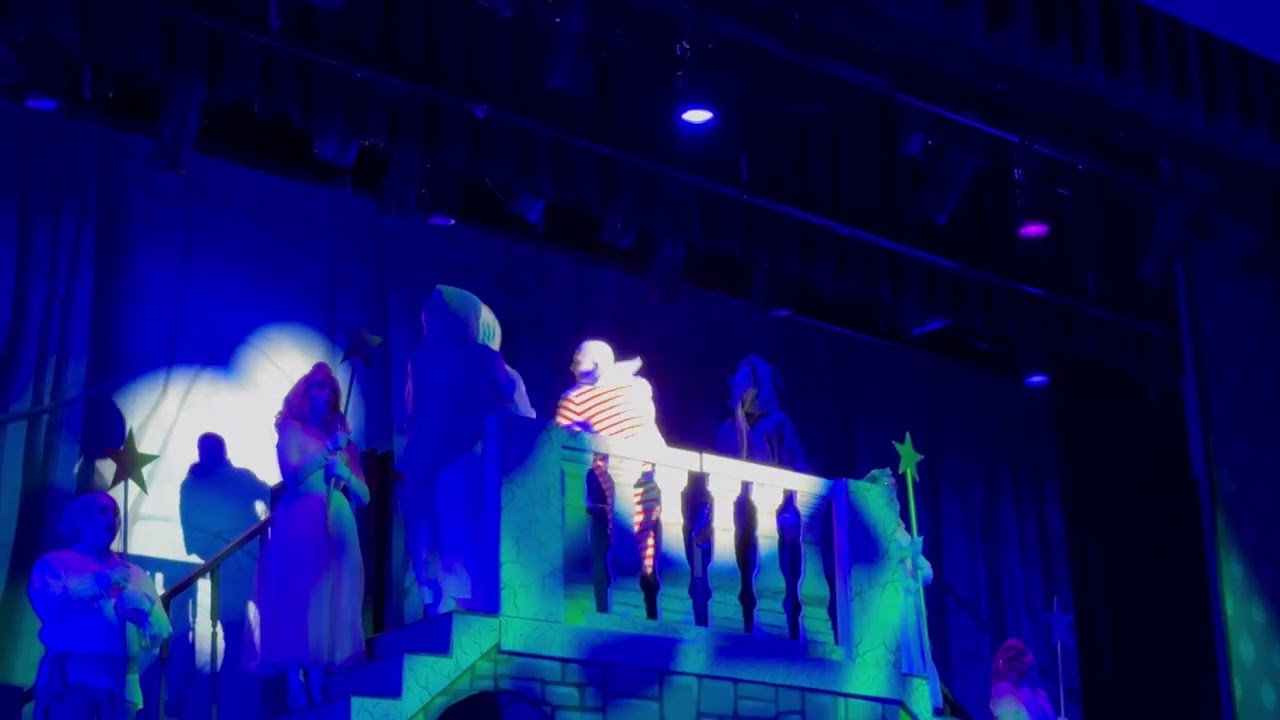 Carter as Fester in Addams Family Musical 
