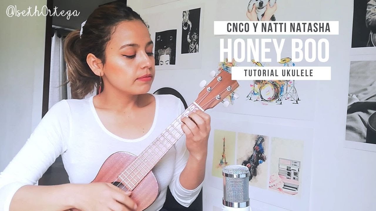 Honey Boo - CNCO & Natti Natasha - Tutorial Ukulele
