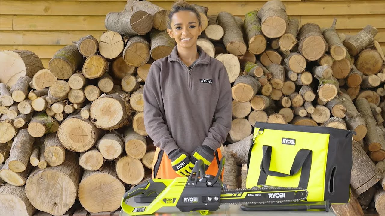 How to set up a chainsaw with RYOBI&reg;